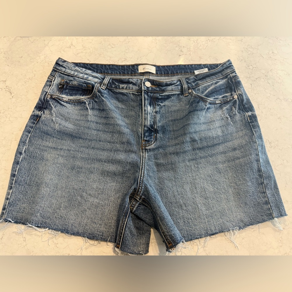 NWT Kancan high rise 90’s denim shorts / size 18
